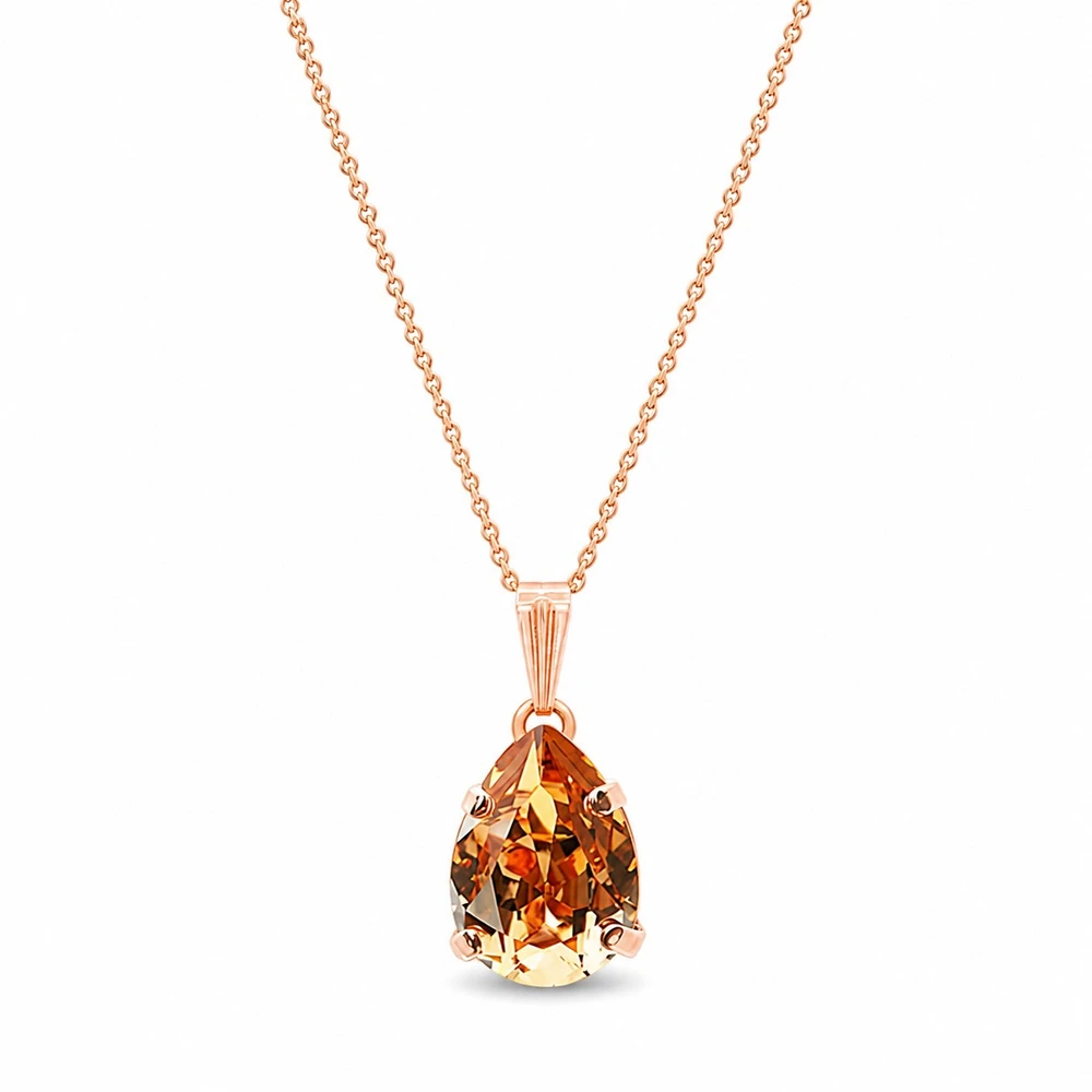 Diamond Sky Jewelry Papuošalų rinkinys moterims „Venus II (Golden Shadow)“ su Swarovski® kristalais