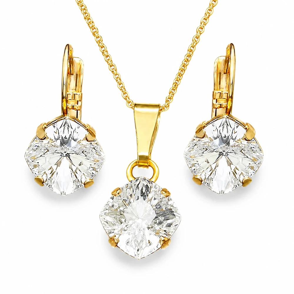 Diamond Sky Jewelry Papuošalų rinkinys moterims „Mystic“ su Swarovski® kristalais