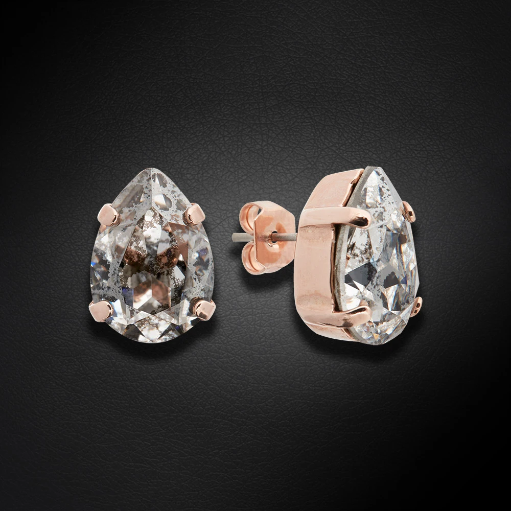Diamond Sky Jewelry Papuošalų rinkinys moterims „Venus II (Sidabrinis Patina)“ su Swarovski® kristalais