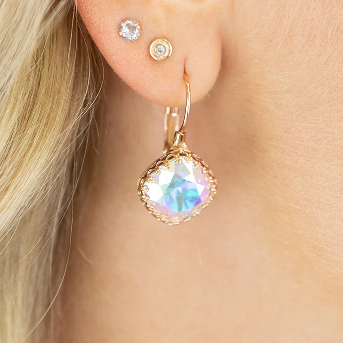 Diamond Sky Jewelry Papuošalų rinkinys moterims „Vintage IV (Aurora Borealis)“ su Swarovski® kristalais