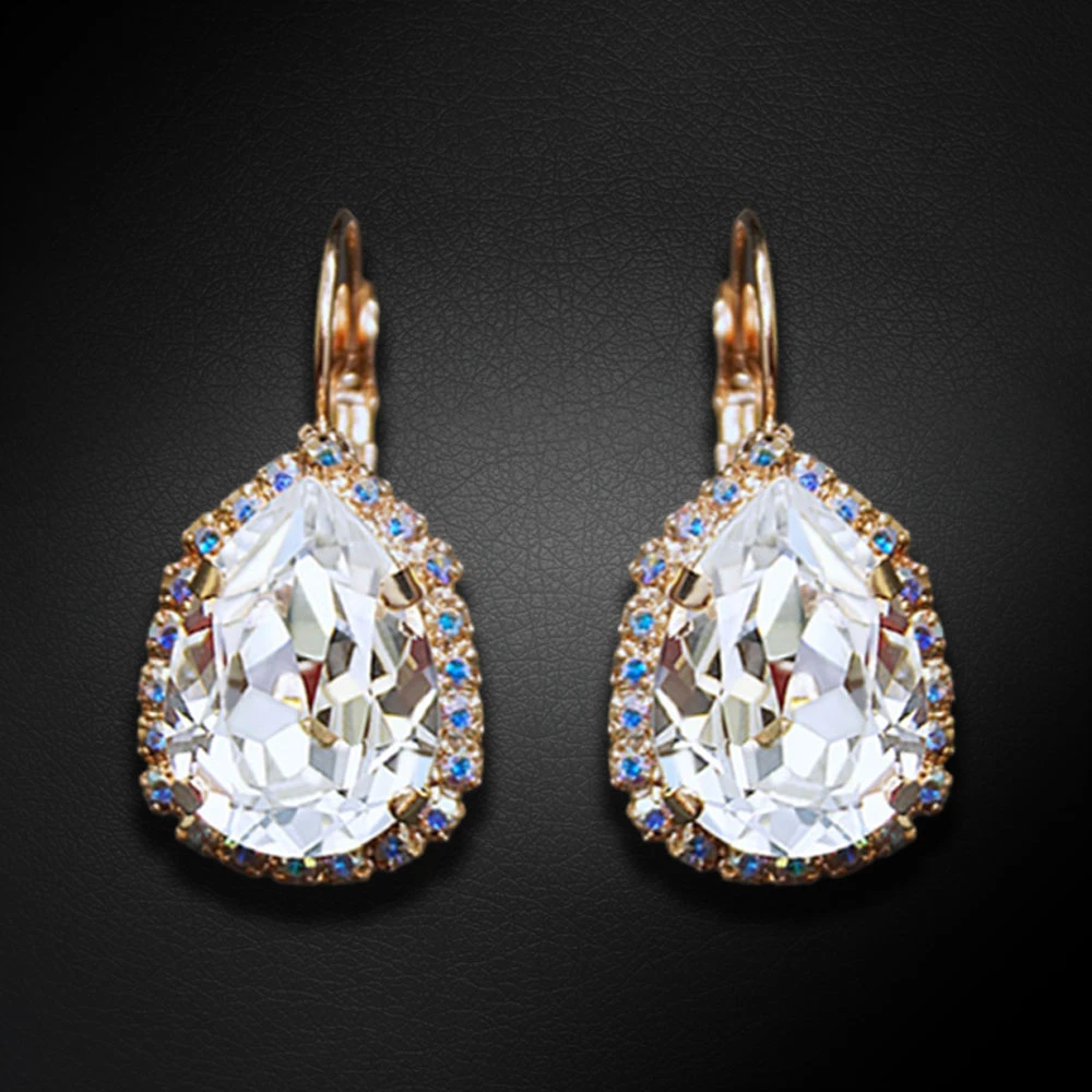 Diamond Sky Jewelry Papuošalų rinkinys moterims „Celestial Drop III“ su Swarovski® kristalais