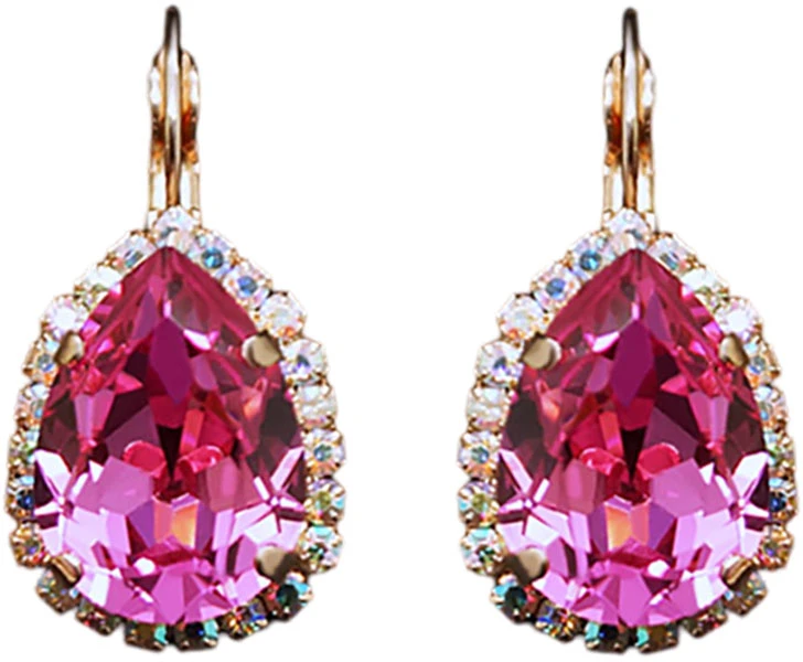 Diamond Sky Jewelry Papuošalų rinkinys moterims „Celestial Drop III (Rose)“ su Swarovski® kristalais