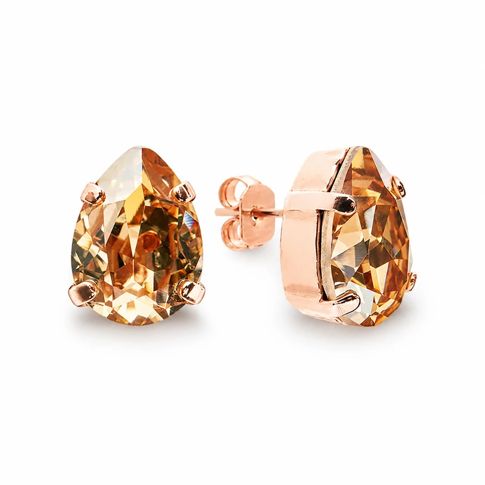 Diamond Sky Jewelry Papuošalų rinkinys moterims „Venus II (Golden Shadow)“ su Swarovski® kristalais