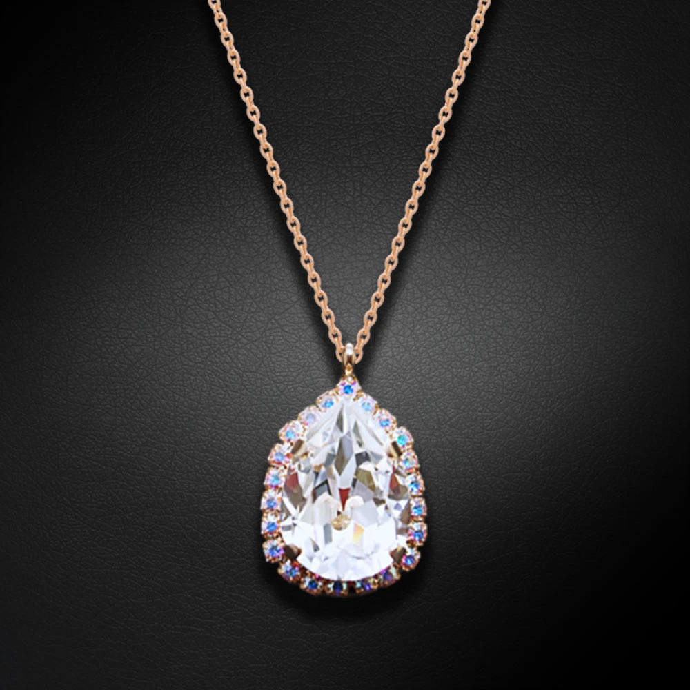 Diamond Sky Jewelry Papuošalų rinkinys moterims „Celestial Drop III“ su Swarovski® kristalais