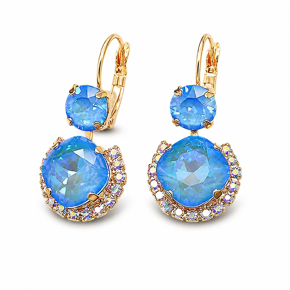 Diamond Sky Jewelry Papuošalų rinkinys moterims „Clarice VI (Ocean DeLite)“ su Swarovski® kristalais