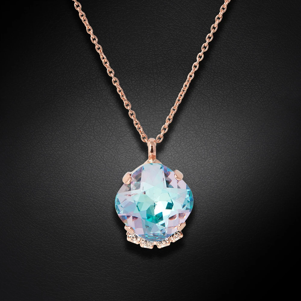 Diamond Sky Jewelry Papuošalų rinkinys moterims DiamondSky „Crete (Vitrail Light)“ su Preciosa kristalais