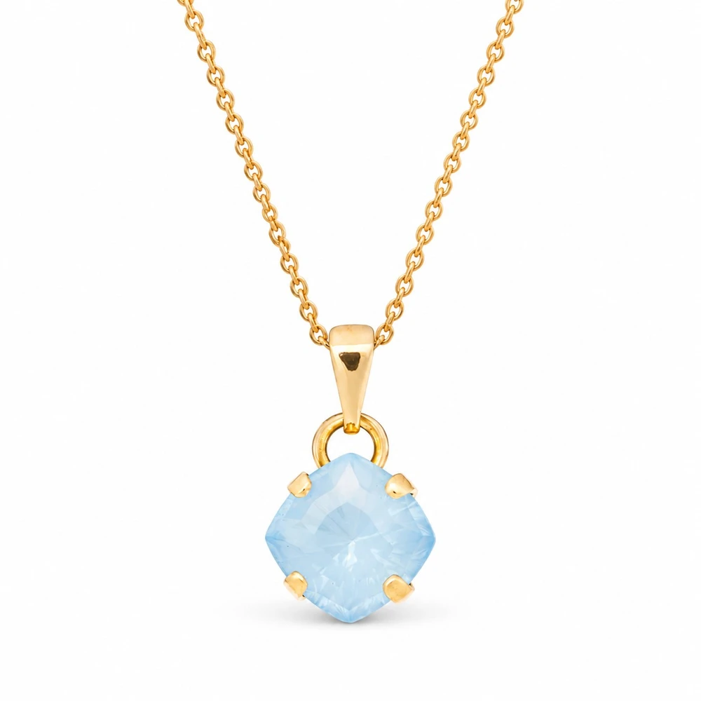 Diamond Sky Jewelry Papuošalų rinkinys moterims „Magical Square (Sky Ignite)“ su Swarovski® kristalais