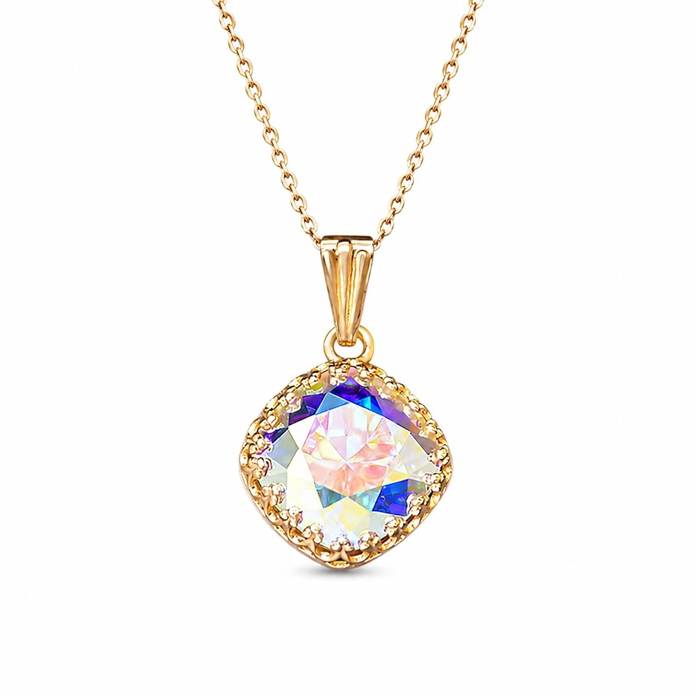 Diamond Sky Jewelry Papuošalų rinkinys moterims „Vintage IV (Aurora Borealis)“ su Swarovski® kristalais