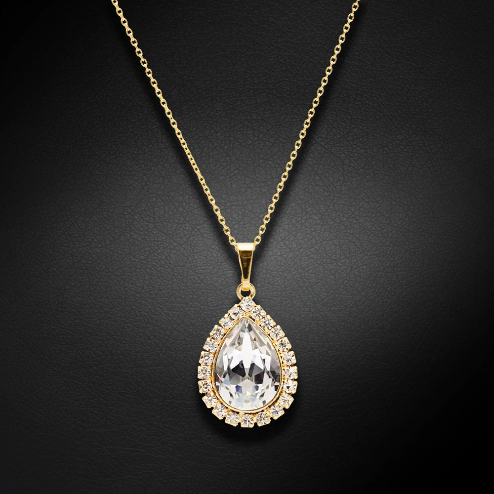 Diamond Sky Jewelry Papuošalų rinkinys moterims „Celestial Drop“ su Swarovski® kristalais
