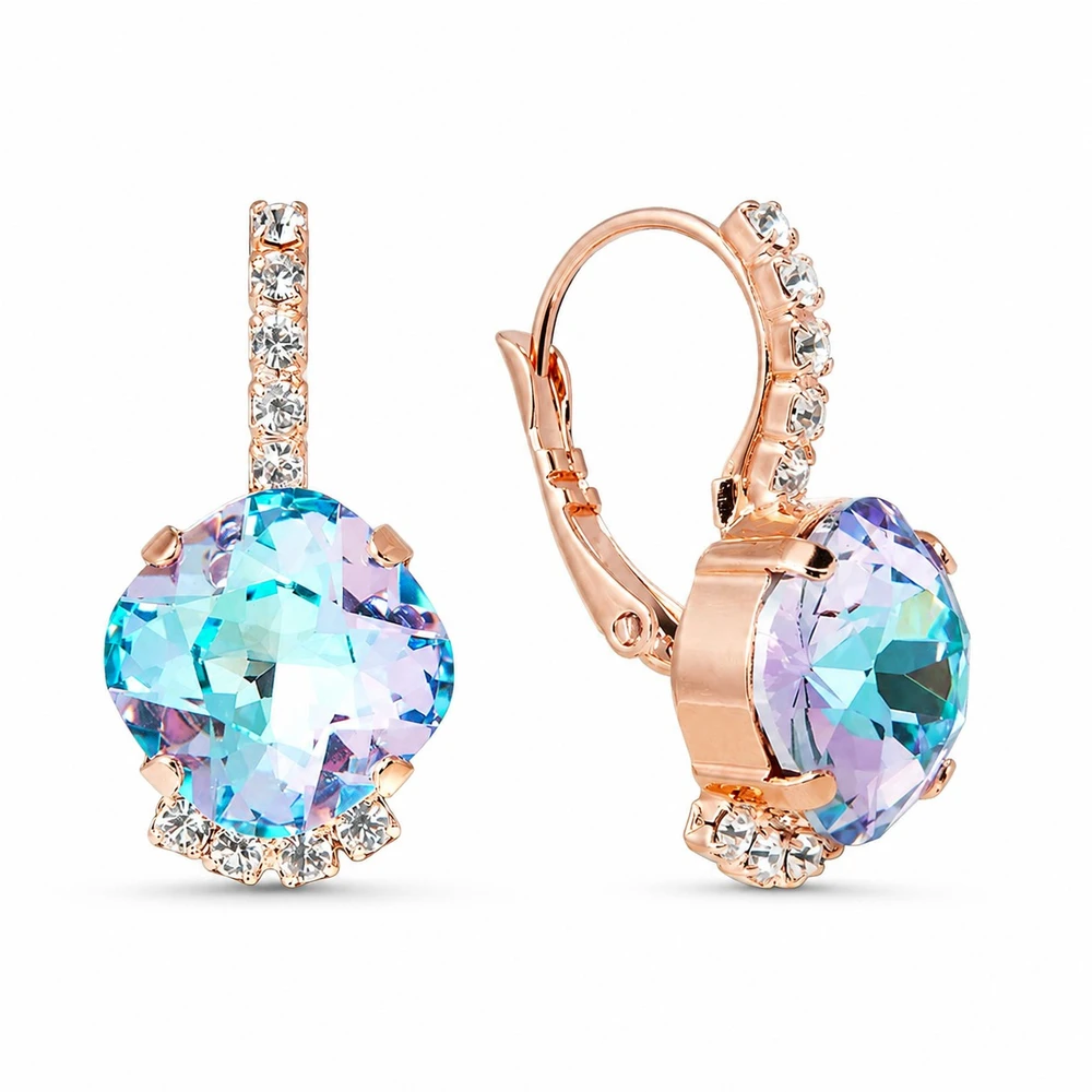 Diamond Sky Jewelry Papuošalų rinkinys moterims DiamondSky „Crete (Vitrail Light)“ su Preciosa® kristalais