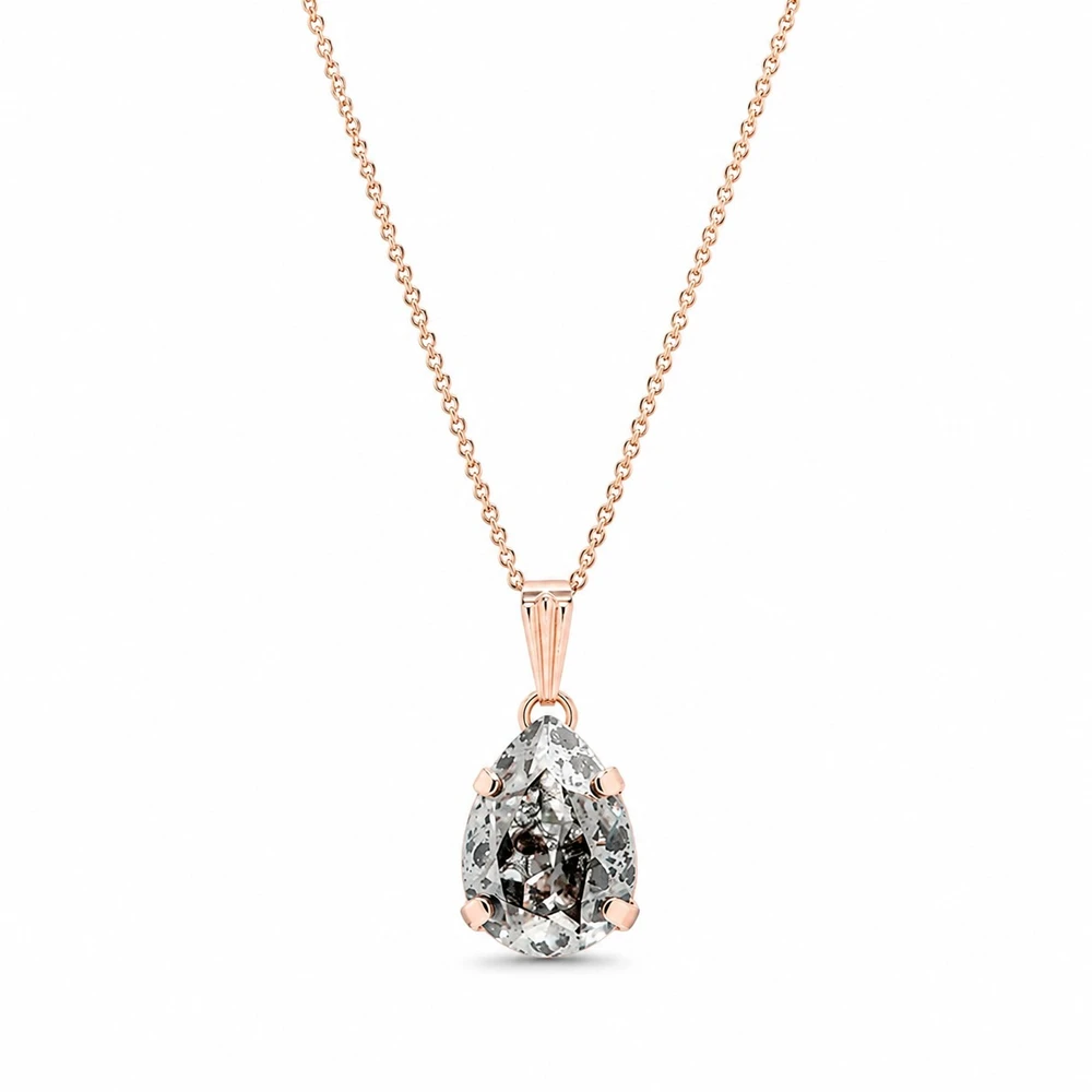 Diamond Sky Jewelry Papuošalų rinkinys moterims „Venus II (Sidabrinis Patina)“ su Swarovski® kristalais
