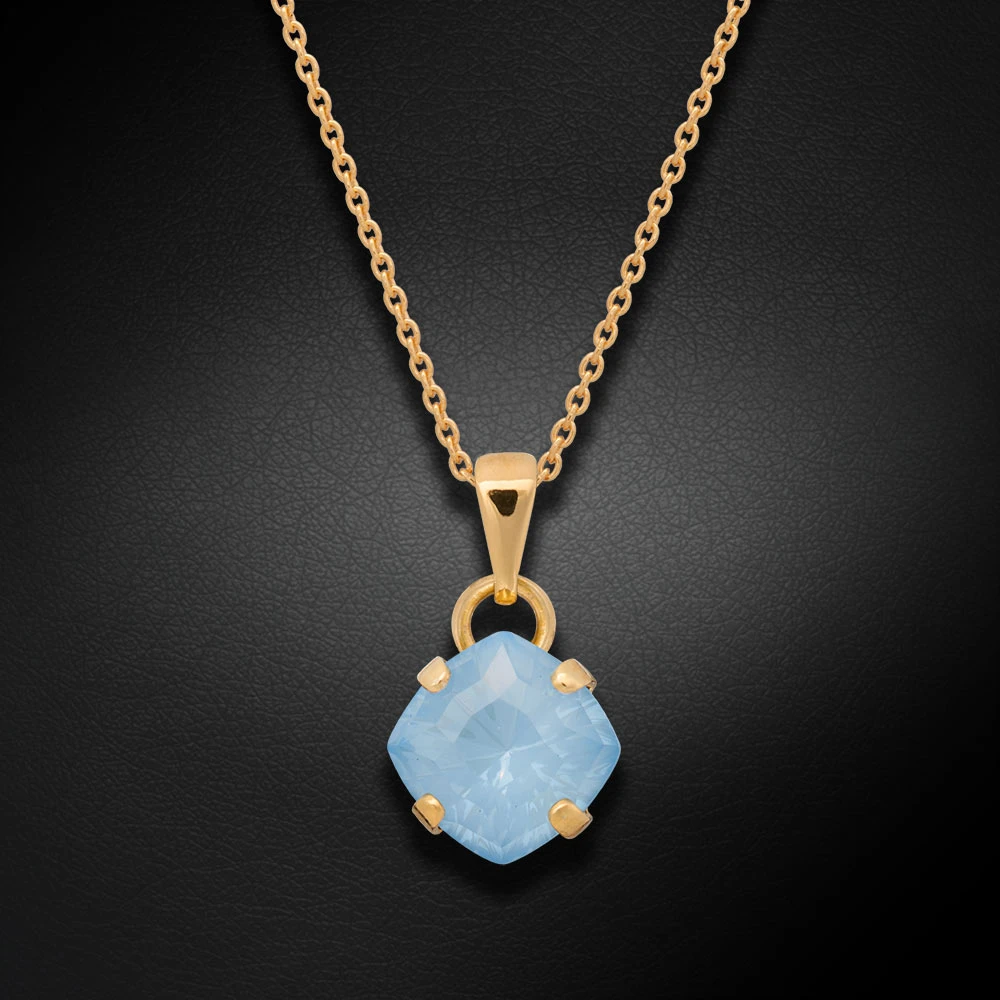 Diamond Sky Jewelry Papuošalų rinkinys moterims „Magical Square (Sky Ignite)“ su Swarovski® kristalais