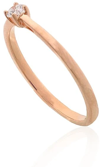 Diamond Sky Jewelry Auksinis žiedas su deimantais „Amžinybės kibirkštis“