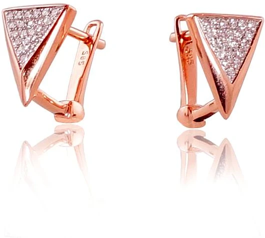 Diamond Sky Jewelry Auksiniai auskarai su deimantais „Melisandra“
