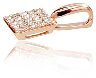 Diamond Sky Jewelry Auksinis pakabukas su deimantais „Solitaras“