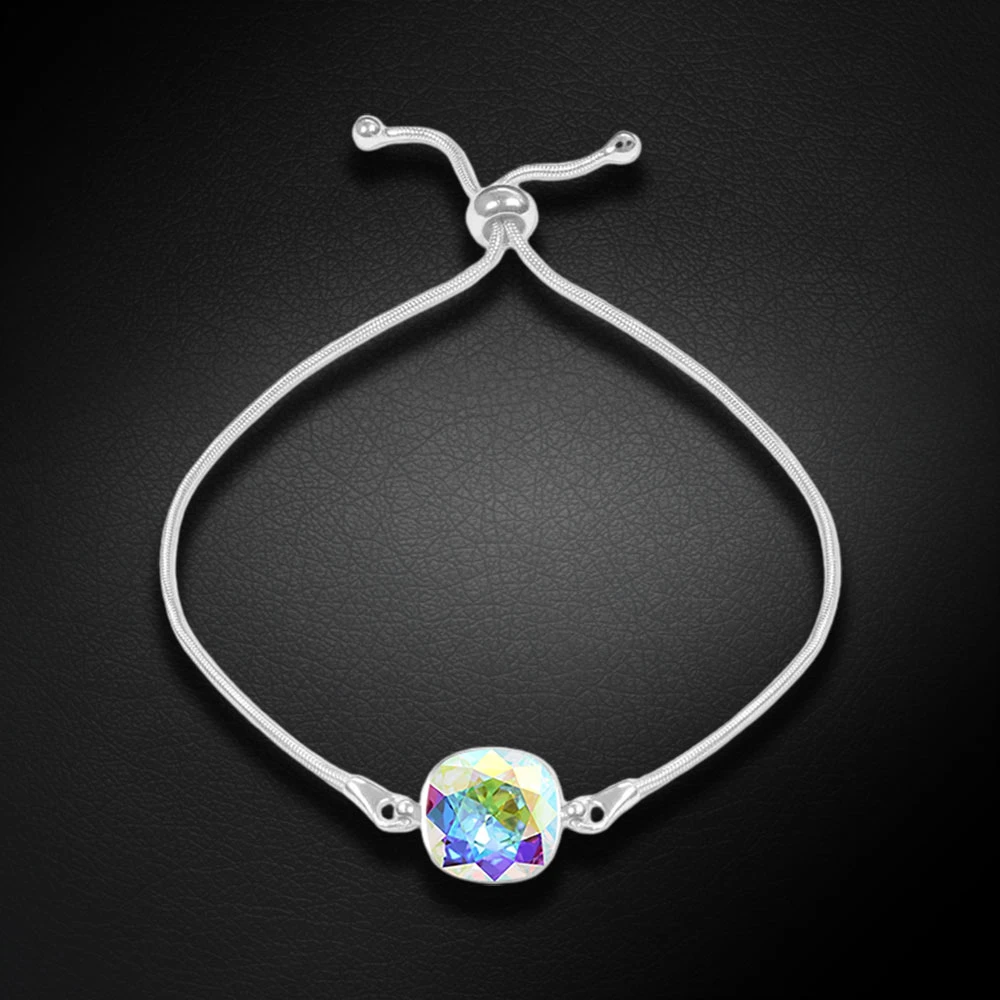 Diamond Sky Jewelry Sidabrinė apyrankė moterims DiamondSky „Akinantis Spindesys“