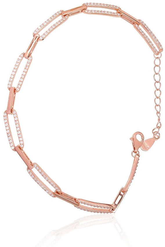 Diamond Sky Jewelry Sidabrinė apyrankė su cirkoniais „Milan II“