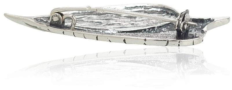 Diamond Sky Jewelry Sidabrinė sagė „Autumn Mirage“