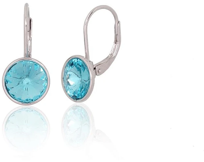Diamond Sky Jewelry Sidabriniai auskarai „Vortex XI“