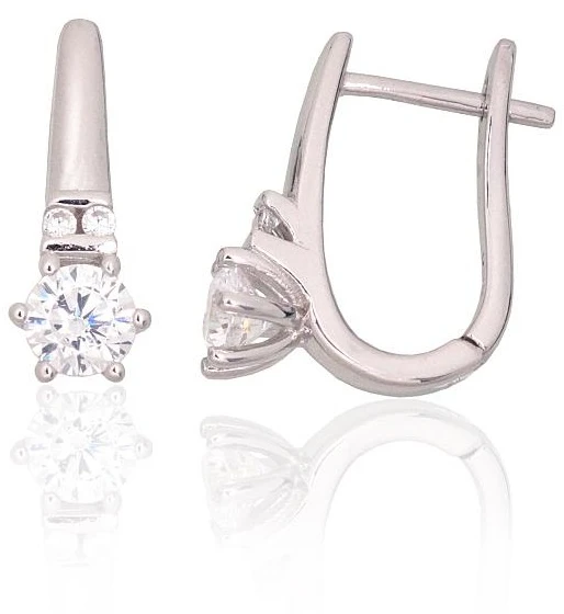 Diamond Sky Jewelry Sidabriniai auskarai su cirkoniais „Junona IV“