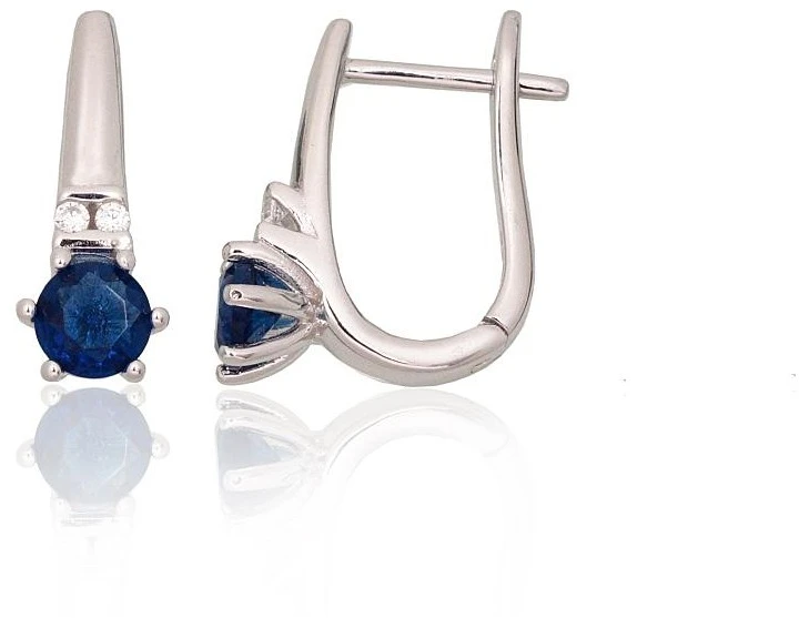 Diamond Sky Jewelry Sidabriniai auskarai su cirkoniais „Junona V“