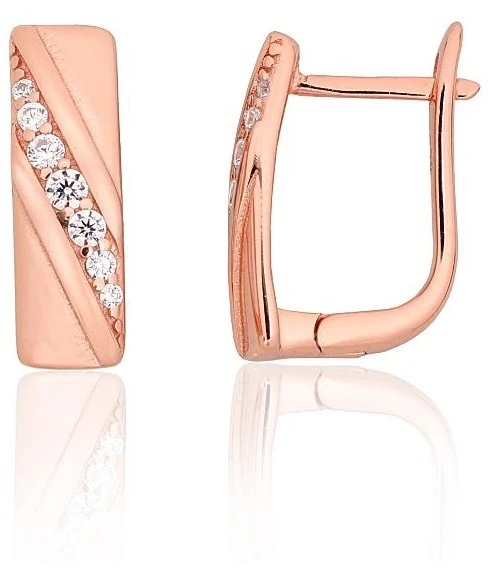 Diamond Sky Jewelry Sidabriniai auskarai su cirkoniais „Camille IV“