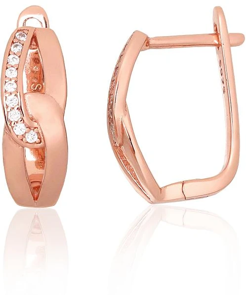 Diamond Sky Jewelry Sidabriniai auskarai su cirkoniais „Adriana“