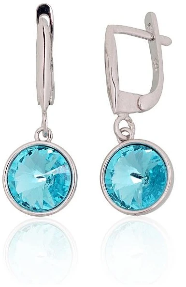 Diamond Sky Jewelry Sidabriniai auskarai „Vortex IV“