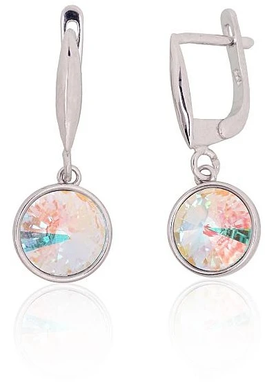 Diamond Sky Jewelry Sidabriniai auskarai „Vortex II“