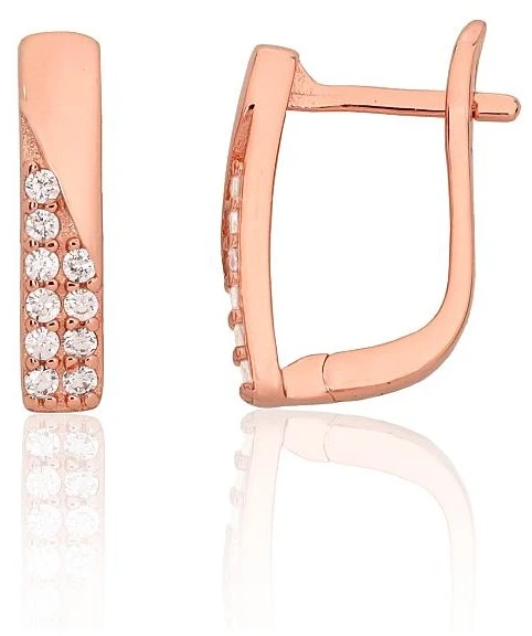 Diamond Sky Jewelry Sidabriniai auskarai su cirkoniais „Camille VI“