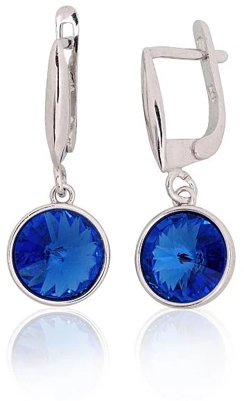 Diamond Sky Jewelry Sidabriniai auskarai „Vortex III“