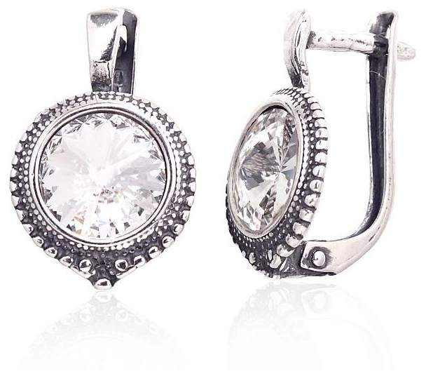 Diamond Sky Jewelry Sidabriniai auskarai „Claris VII“