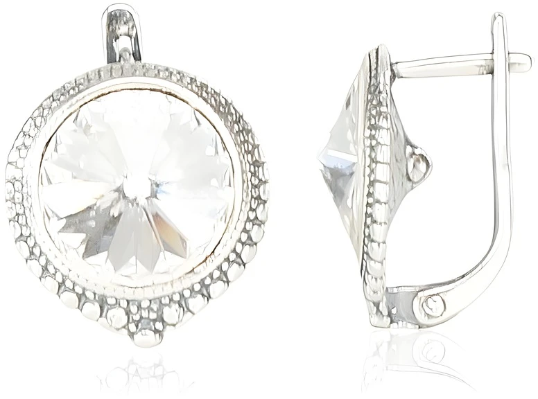 Diamond Sky Jewelry Sidabriniai auskarai „Claris IX“