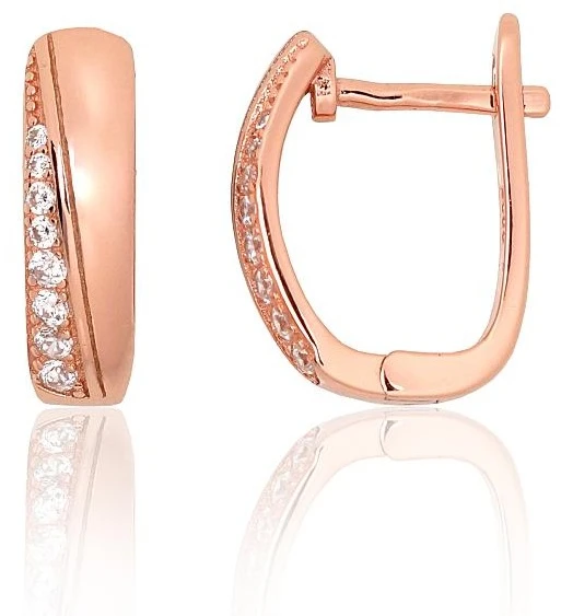 Diamond Sky Jewelry Sidabriniai auskarai su cirkoniais „Marlene“