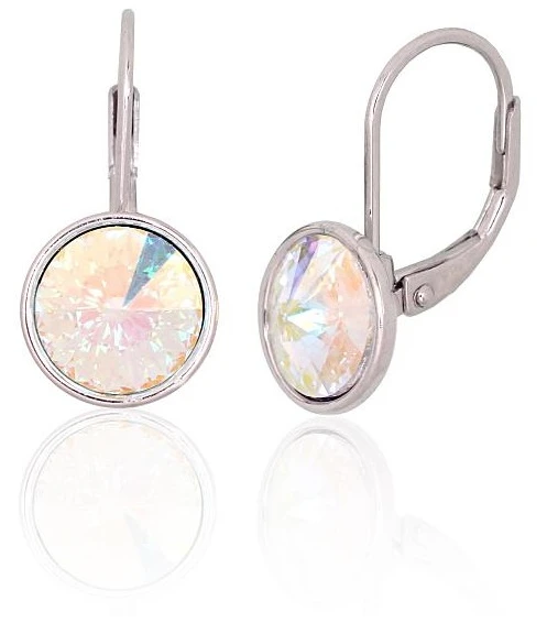 Diamond Sky Jewelry Sidabriniai auskarai „Vortex VIII“