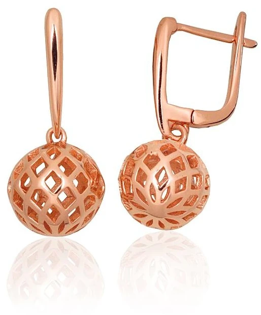 Diamond Sky Jewelry Sidabriniai auskarai „Mollie V“