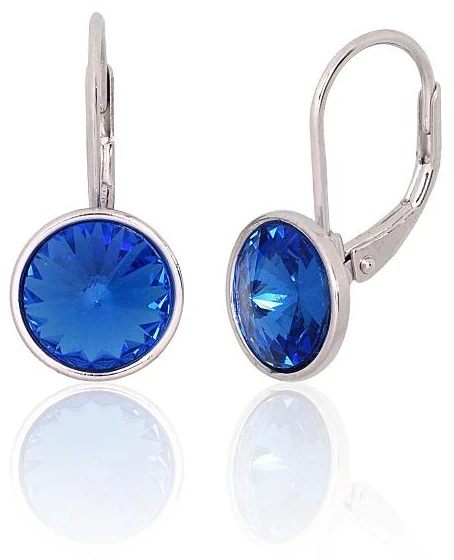 Diamond Sky Jewelry Sidabriniai auskarai „Vortex X“