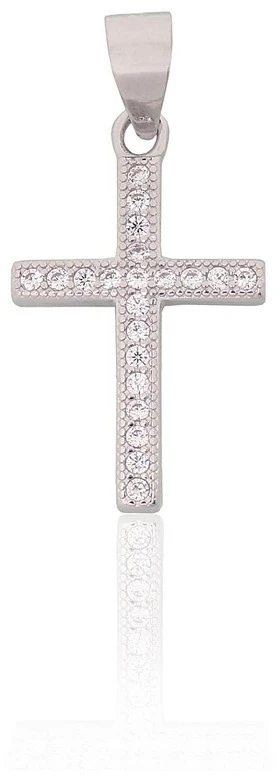 Diamond Sky Jewelry Sidabrinis kryželis su cirkoniais „Cathedral Light IV“