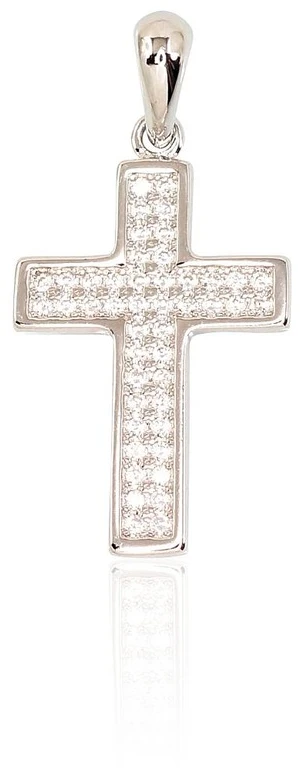 Diamond Sky Jewelry Sidabrinis kryželis su cirkoniais „Sacred Cross II“
