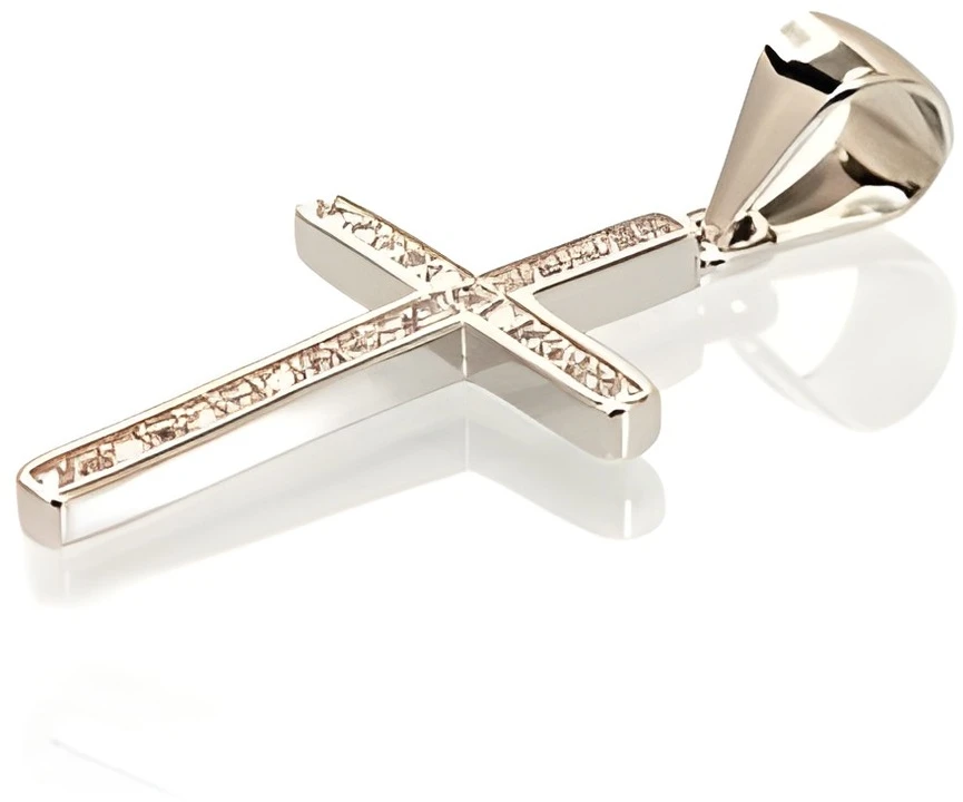 Diamond Sky Jewelry Sidabrinis kryželis su cirkoniais „Sacred Cross V“