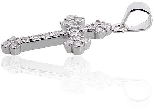 Diamond Sky Jewelry Sidabrinis kryželis su cirkoniais „Grakštumas II“