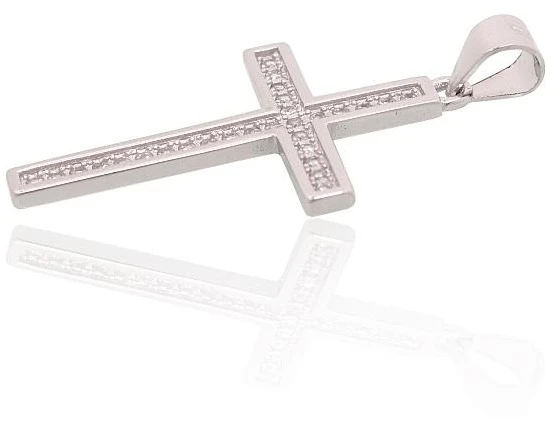 Diamond Sky Jewelry Sidabrinis kryželis su cirkoniais „Cathedral Light V“