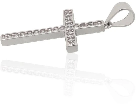 Diamond Sky Jewelry Sidabrinis kryželis su cirkoniais „Cathedral Light II“