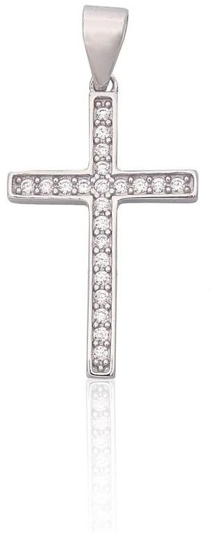 Diamond Sky Jewelry Sidabrinis kryželis su cirkoniais „Cathedral Light II“