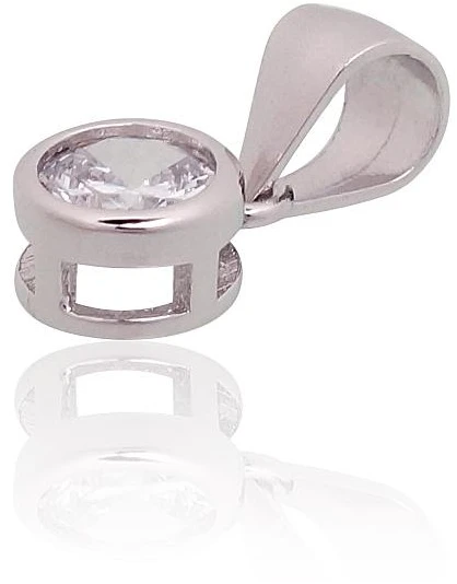 Diamond Sky Jewelry Sidabrinis pakabukas su cirkoniais „Klasika XV“