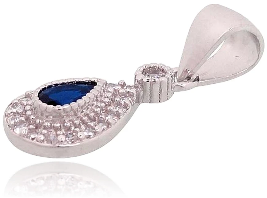 Diamond Sky Jewelry Sidabrinis pakabukas su cirkoniais „Princess Tear II“