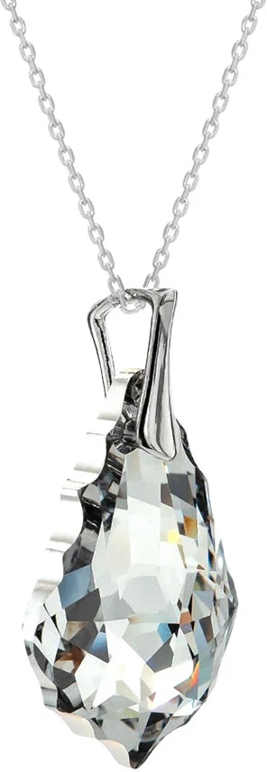 Diamond Sky Jewelry Sidabrinis pakabukas „Baroque V (Comet Argent Light)“ su Swarovski® kristalais