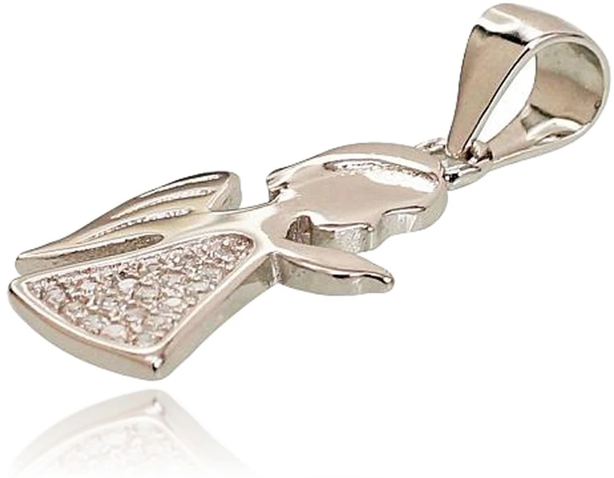 Diamond Sky Jewelry Sidabrinis pakabukas su cirkoniais „Angel XI“