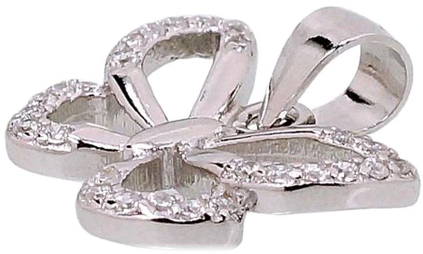 Diamond Sky Jewelry Sidabrinis pakabukas su cirkoniais „Butterfly V“