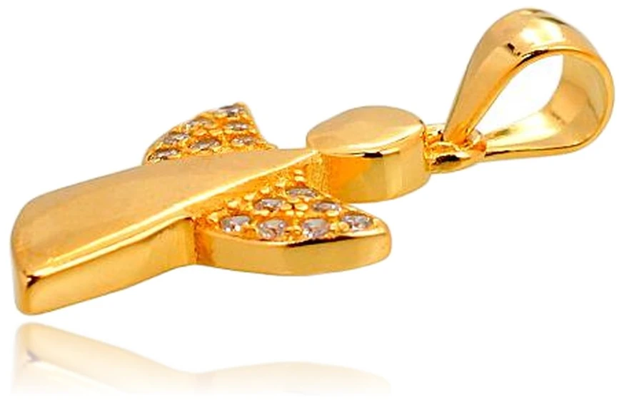 Diamond Sky Jewelry Sidabrinis pakabukas su cirkoniais „Angel XVII“